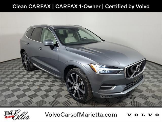 used 2021 Volvo XC60 car, priced at $36,900