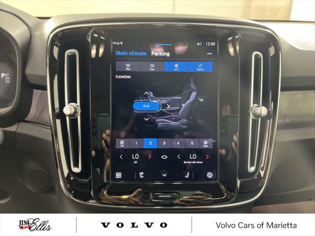 used 2024 Volvo C40 Recharge Pure Electric car, priced at $40,000