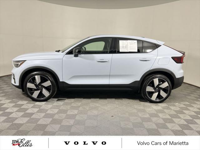 used 2024 Volvo C40 Recharge Pure Electric car, priced at $40,000