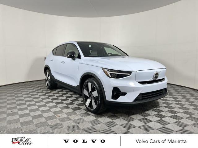 used 2024 Volvo C40 Recharge Pure Electric car, priced at $40,000