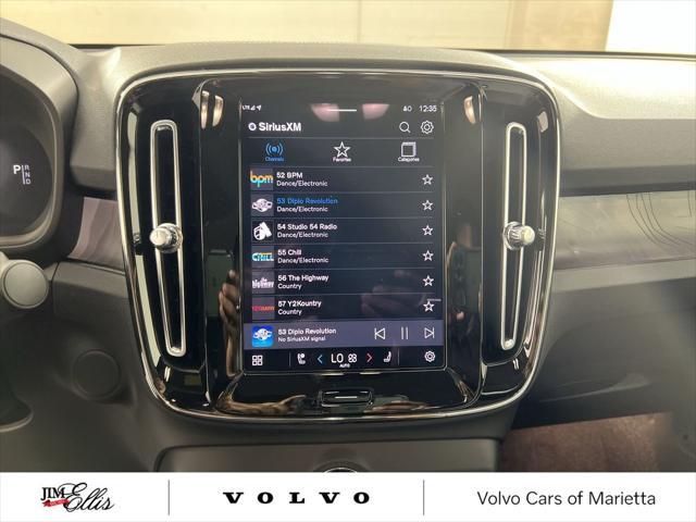 used 2024 Volvo C40 Recharge Pure Electric car, priced at $40,000