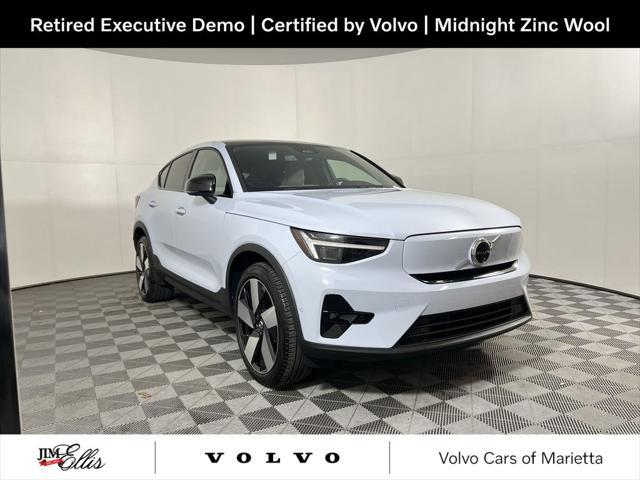 used 2024 Volvo C40 Recharge Pure Electric car, priced at $40,000