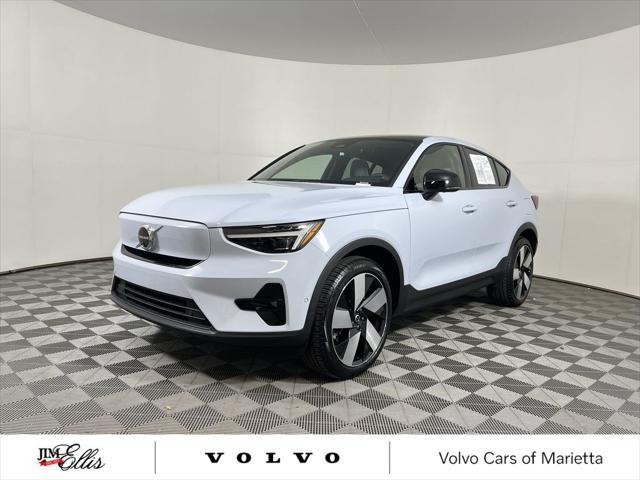 used 2024 Volvo C40 Recharge Pure Electric car, priced at $40,000