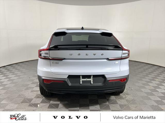 used 2024 Volvo C40 Recharge Pure Electric car, priced at $40,000