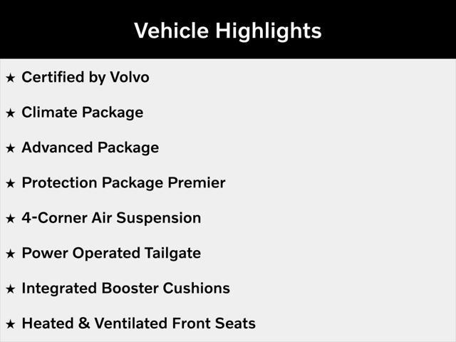 used 2022 Volvo XC60 car, priced at $36,500