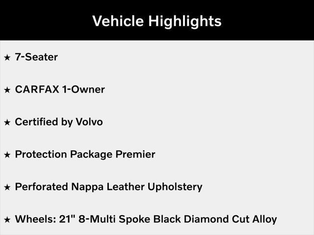 used 2025 Volvo XC90 Plug-In Hybrid car, priced at $69,500