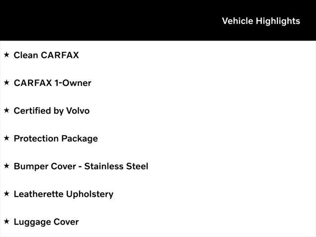 used 2025 Volvo XC60 car, priced at $45,000