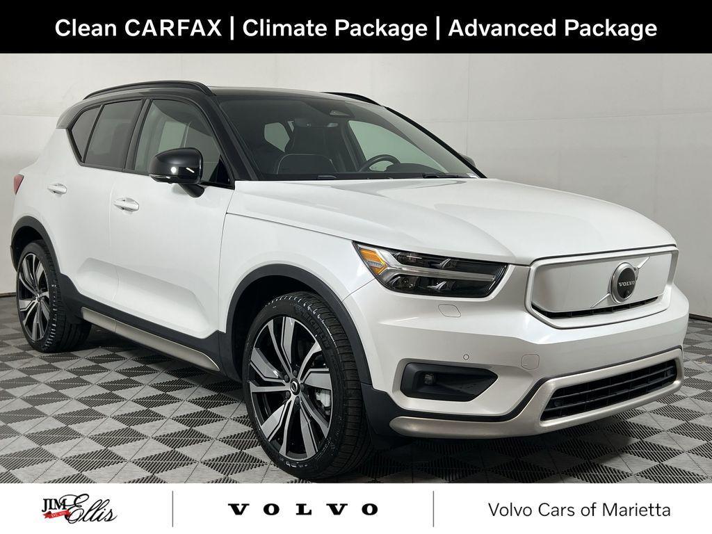 used 2021 Volvo XC40 Recharge Pure Electric car, priced at $25,230