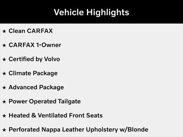 used 2022 Volvo XC60 car, priced at $39,500