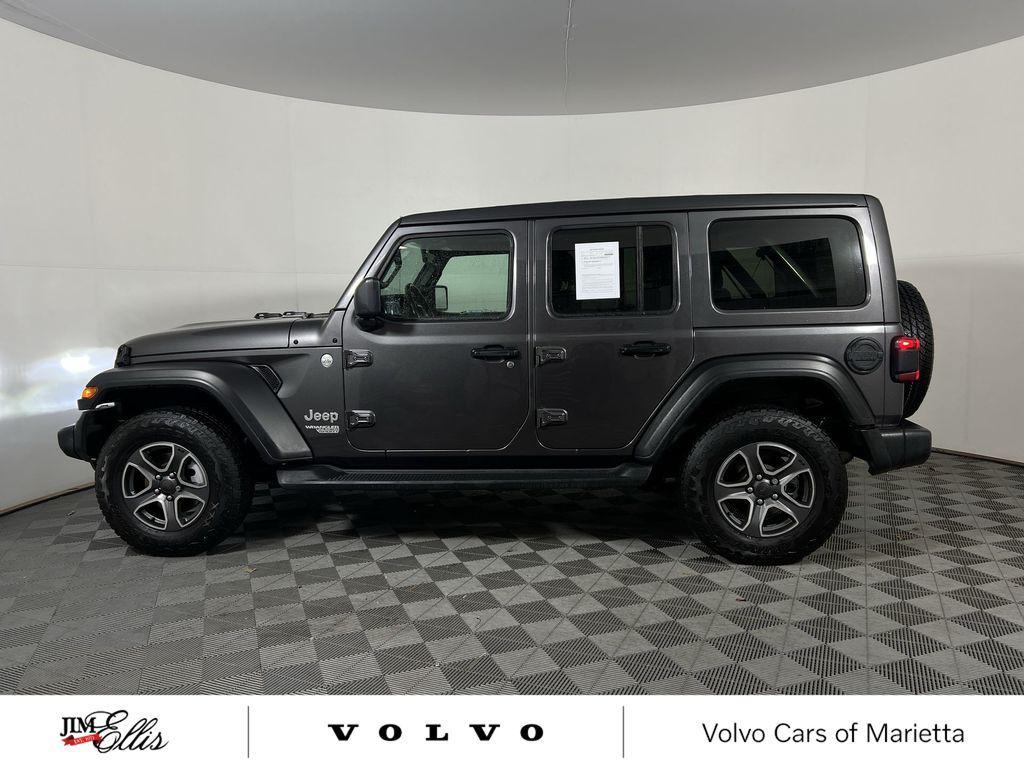 used 2021 Jeep Wrangler Unlimited car, priced at $28,483
