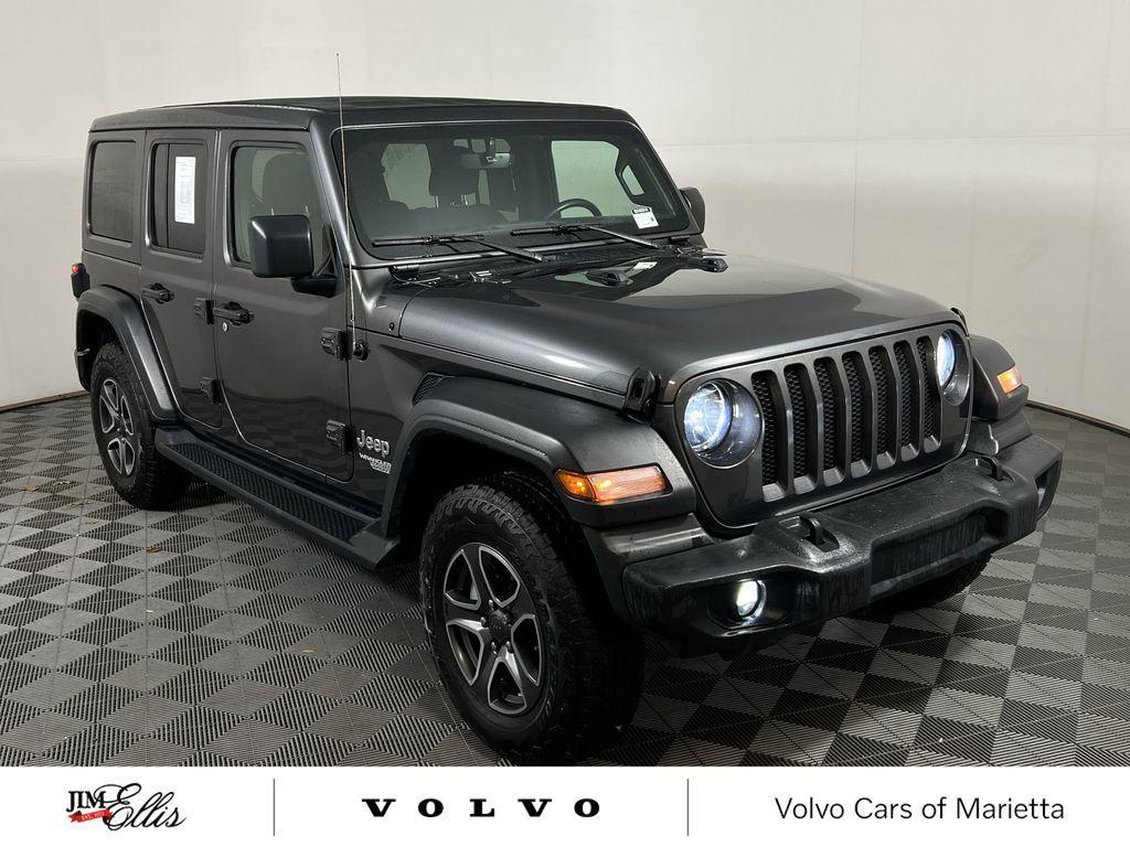 used 2021 Jeep Wrangler Unlimited car, priced at $28,483
