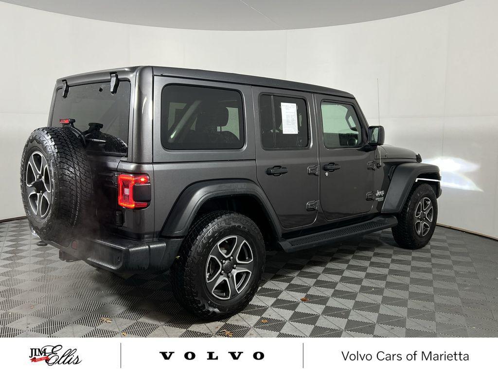 used 2021 Jeep Wrangler Unlimited car, priced at $28,483