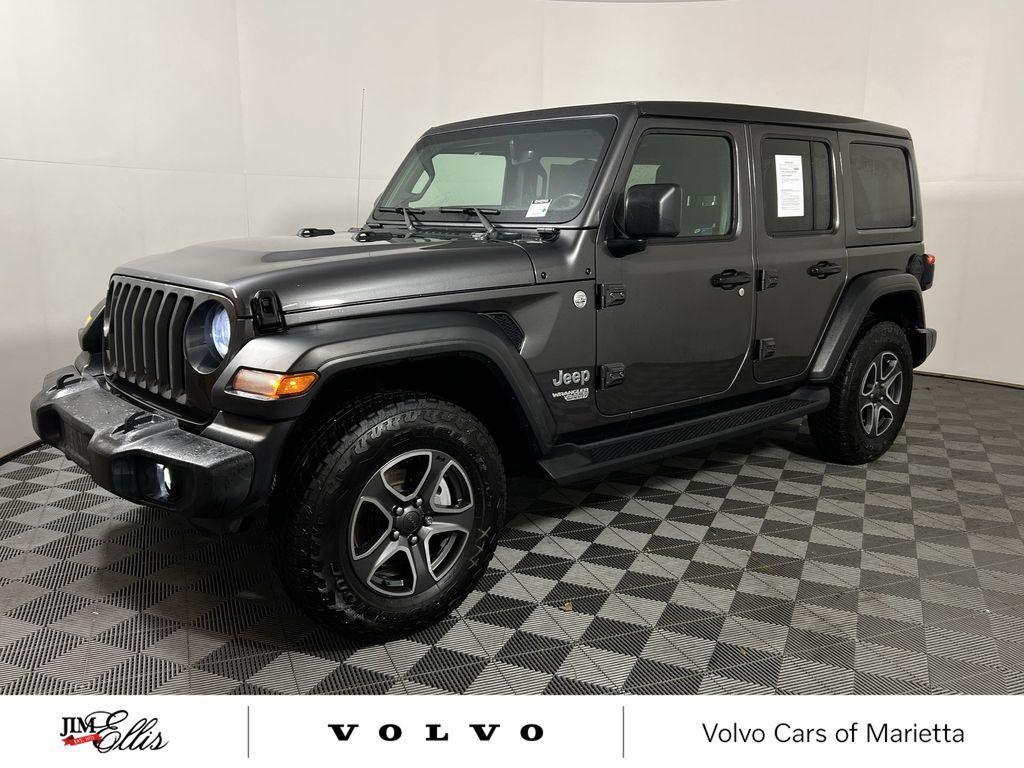 used 2021 Jeep Wrangler Unlimited car, priced at $28,483
