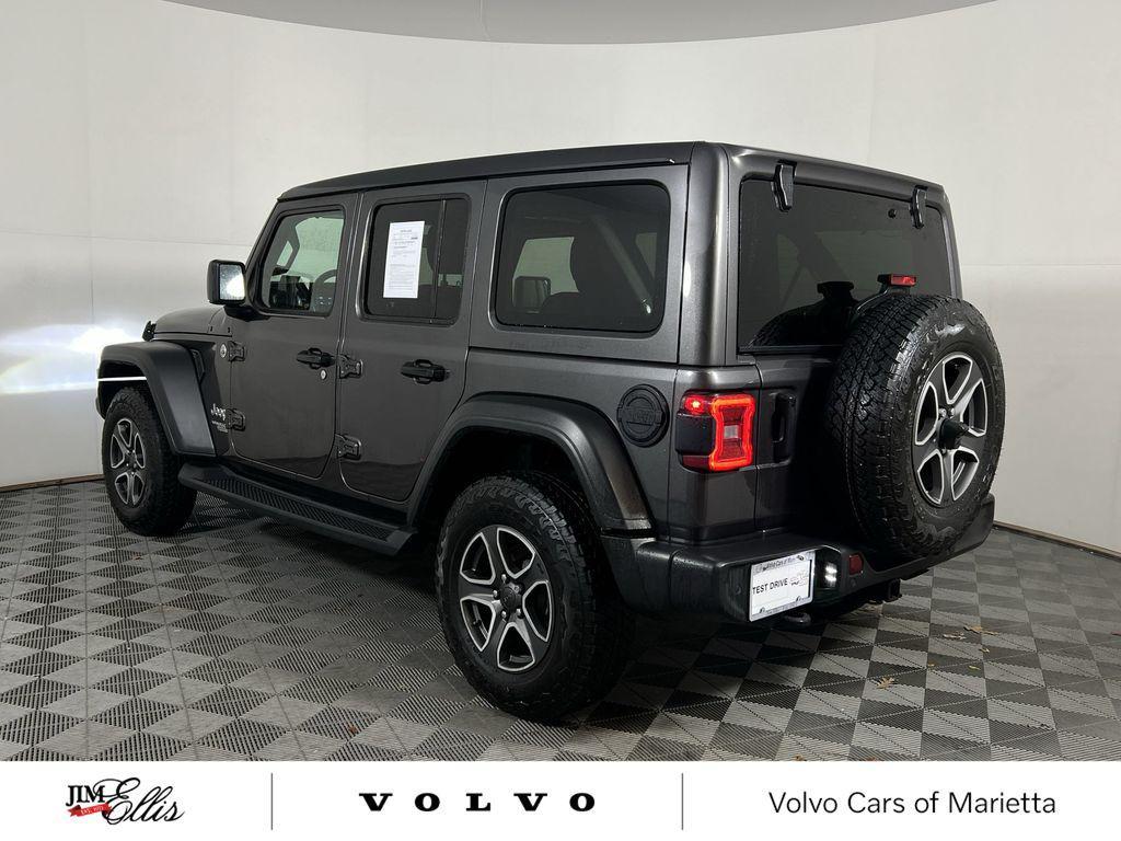 used 2021 Jeep Wrangler Unlimited car, priced at $28,483