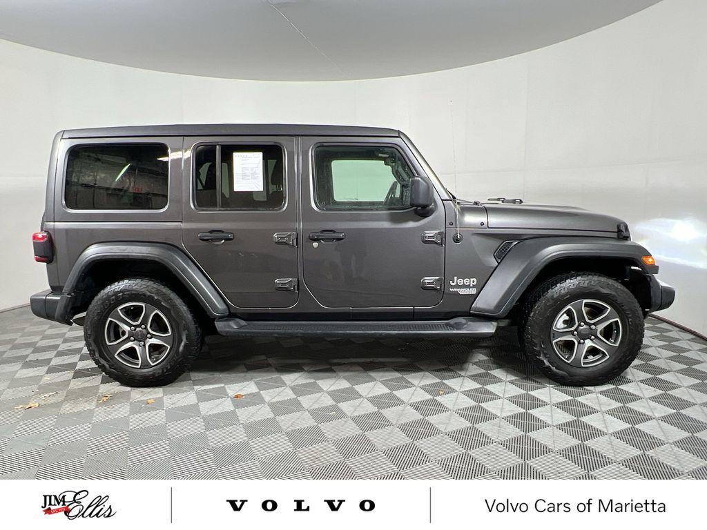used 2021 Jeep Wrangler Unlimited car, priced at $28,483