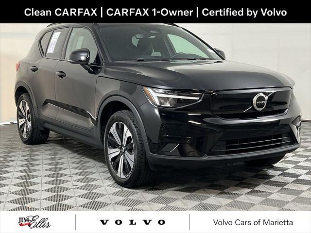 used 2023 Volvo XC40 Recharge Pure Electric car, priced at $31,700