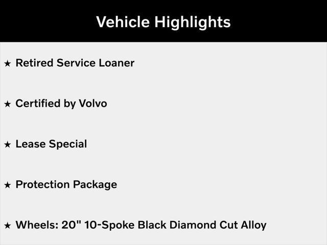 used 2025 Volvo XC90 car, priced at $57,000