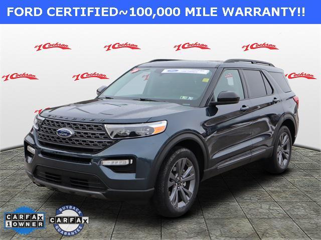 used 2022 Ford Explorer car, priced at $31,757