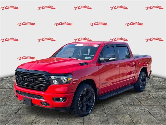 used 2021 Ram 1500 car, priced at $33,453