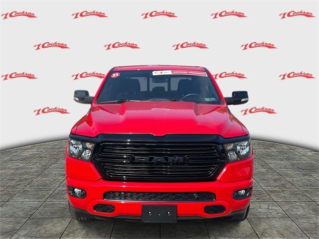 used 2021 Ram 1500 car, priced at $33,453