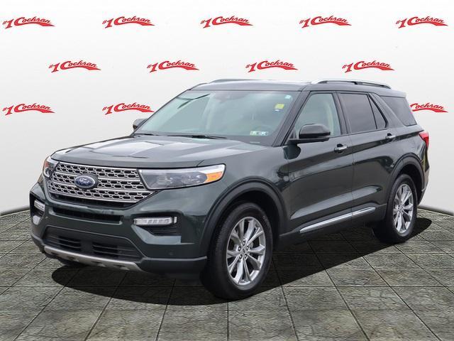 used 2021 Ford Explorer car, priced at $32,348