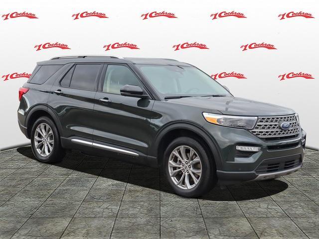 used 2021 Ford Explorer car, priced at $32,348