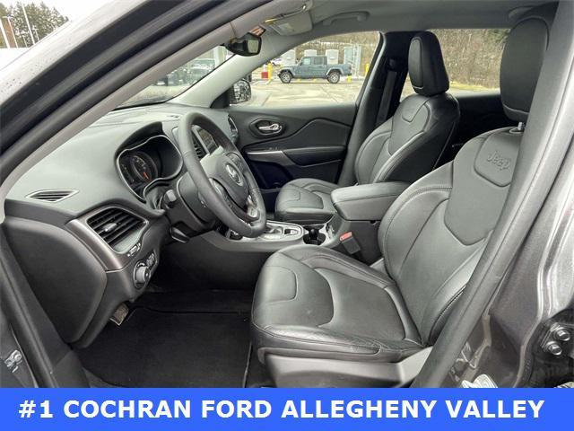 used 2021 Jeep Cherokee car, priced at $23,763