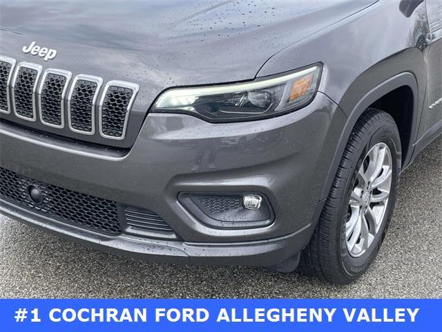 used 2021 Jeep Cherokee car, priced at $23,763