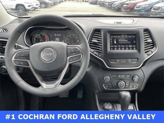 used 2021 Jeep Cherokee car, priced at $23,763