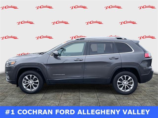 used 2021 Jeep Cherokee car, priced at $23,763