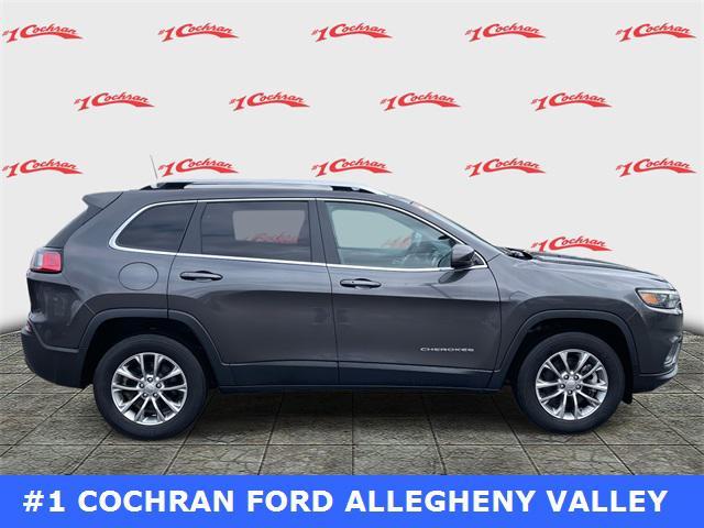 used 2021 Jeep Cherokee car, priced at $23,763