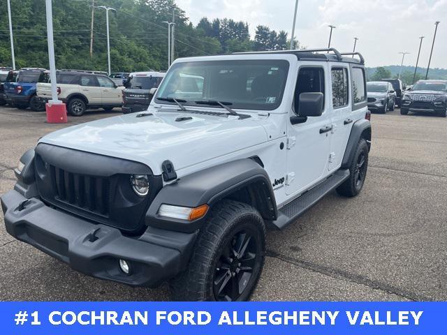 used 2021 Jeep Wrangler Unlimited car, priced at $29,408