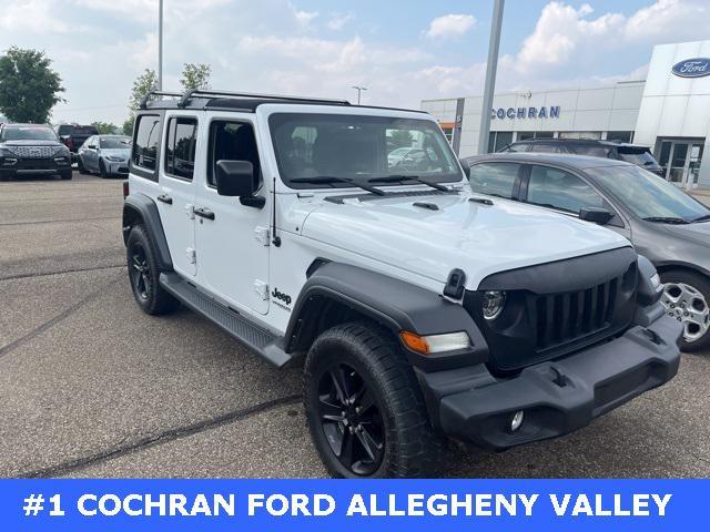 used 2021 Jeep Wrangler Unlimited car, priced at $29,408