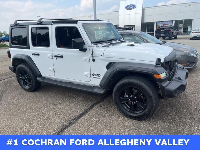 used 2021 Jeep Wrangler Unlimited car, priced at $29,408