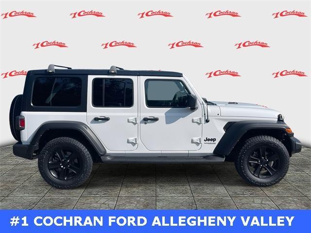 used 2021 Jeep Wrangler Unlimited car, priced at $28,845