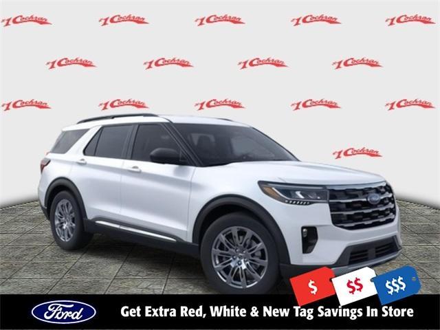new 2025 Ford Explorer car, priced at $45,599