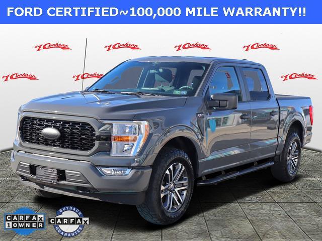 used 2021 Ford F-150 car, priced at $34,205