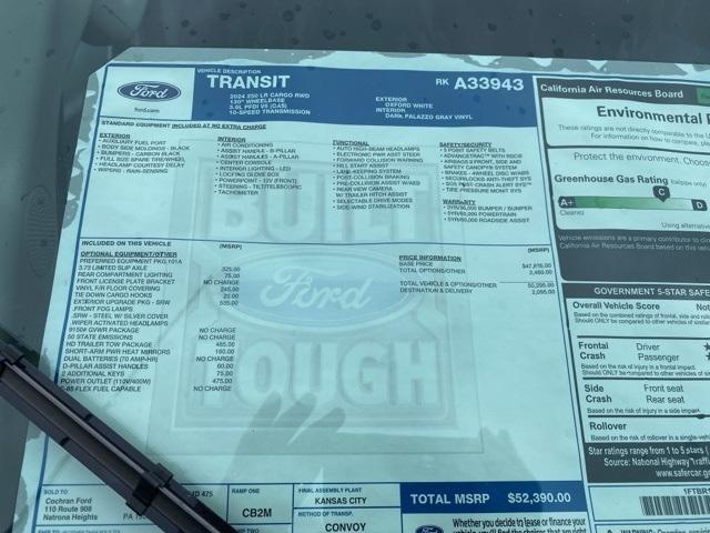 new 2024 Ford Transit-250 car, priced at $52,390