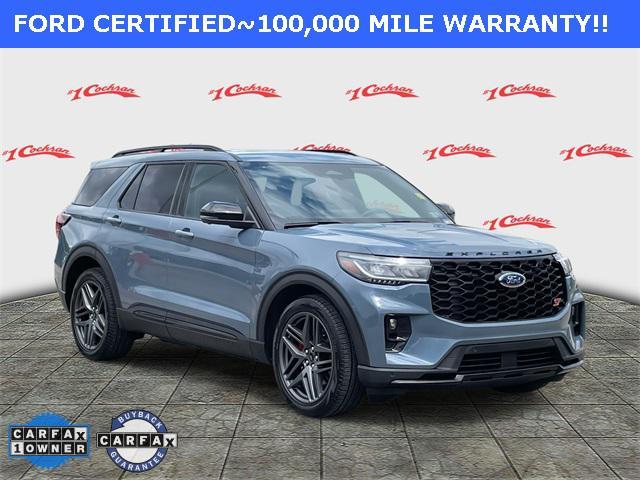 used 2025 Ford Explorer car, priced at $49,697
