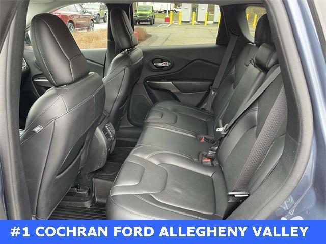 used 2021 Jeep Cherokee car, priced at $22,451