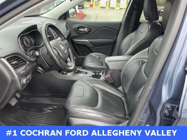 used 2021 Jeep Cherokee car, priced at $22,451