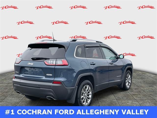 used 2021 Jeep Cherokee car, priced at $22,451