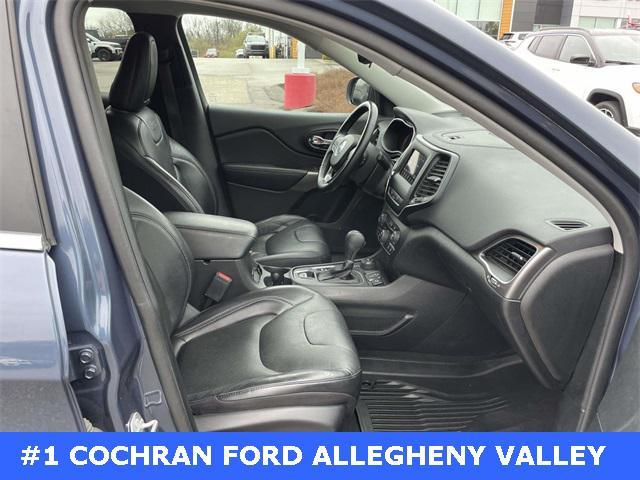 used 2021 Jeep Cherokee car, priced at $22,451