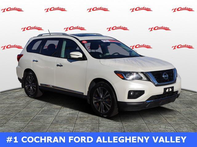 used 2017 Nissan Pathfinder car, priced at $13,987