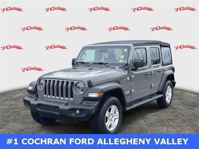 used 2021 Jeep Wrangler Unlimited car, priced at $27,247