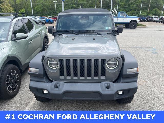 used 2021 Jeep Wrangler Unlimited car, priced at $28,148