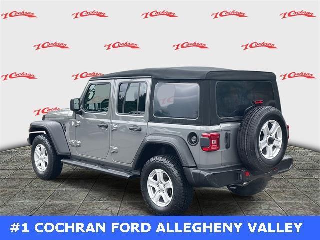 used 2021 Jeep Wrangler Unlimited car, priced at $27,247
