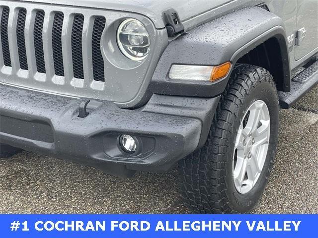 used 2021 Jeep Wrangler Unlimited car, priced at $27,247