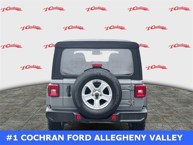 used 2021 Jeep Wrangler Unlimited car, priced at $27,247