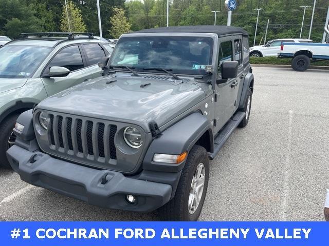 used 2021 Jeep Wrangler Unlimited car, priced at $28,148